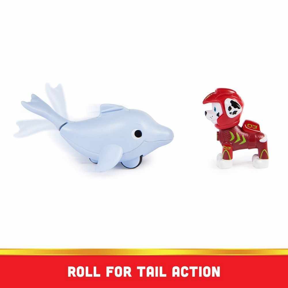 Paw Patrol Marshall Paw Patrol Acuático: Figura Coleccionable - Vista 4