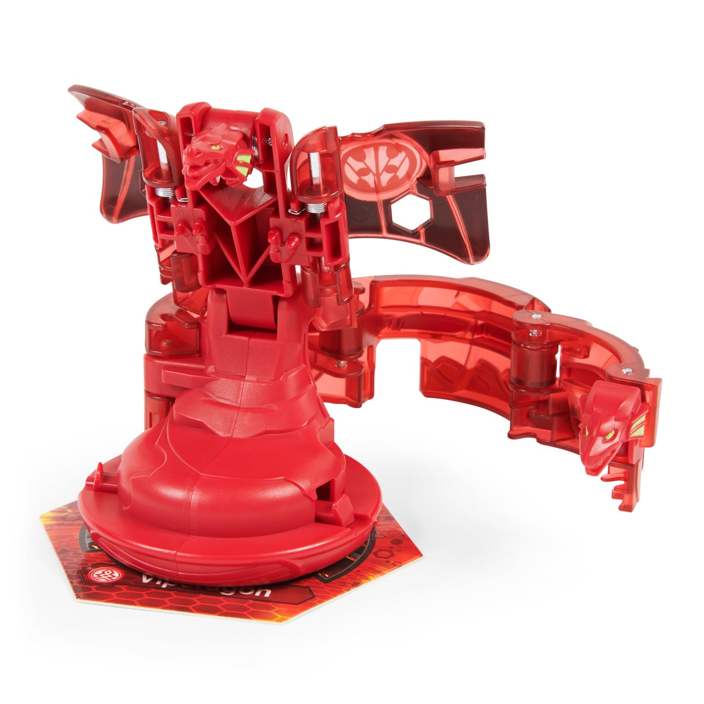 Bakugan Bakugan Geogan Rising Deka: Viperagon Rojo - Figur - Imagen 3