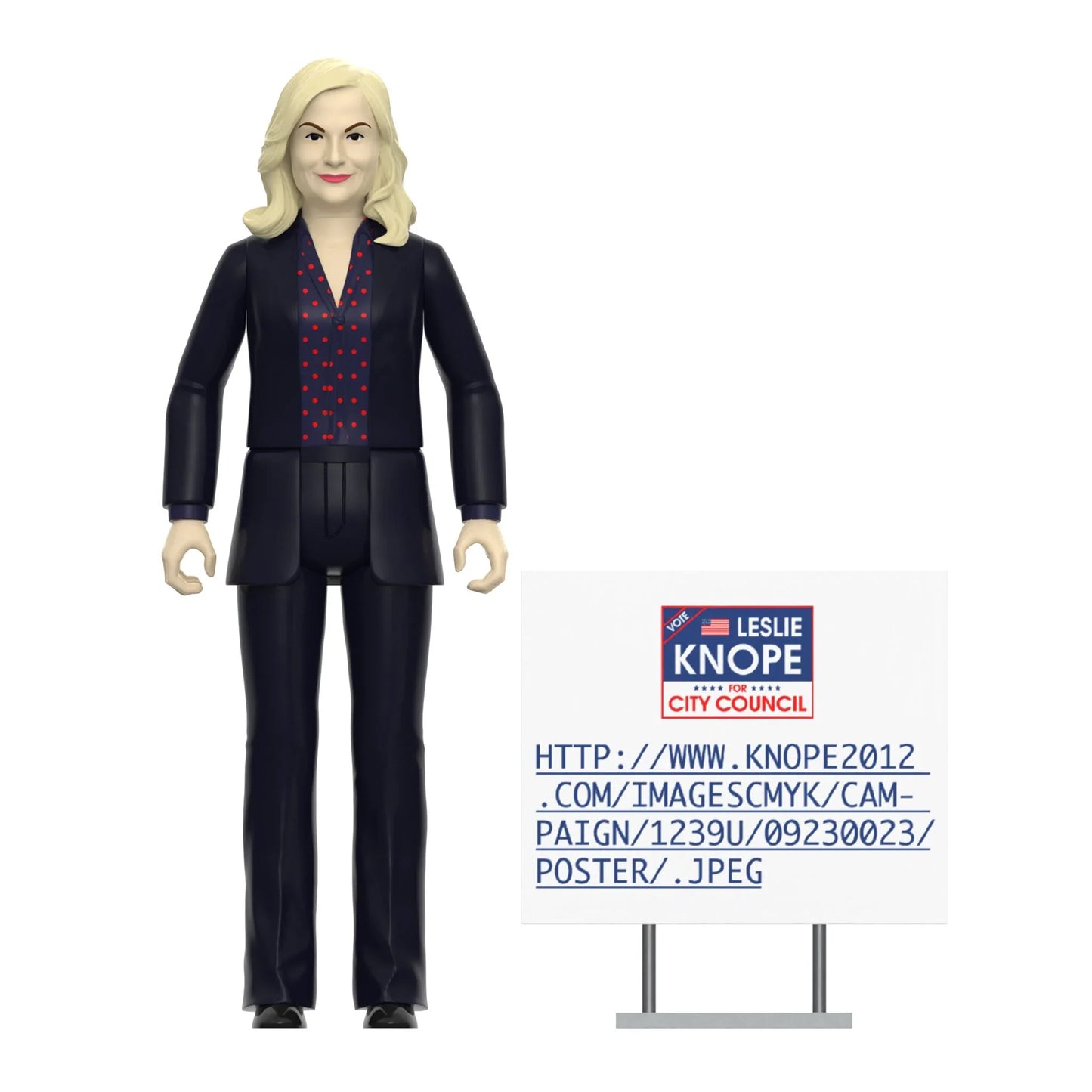 Super7 ReAction Super7 ReAction: Leslie Knope Campaign Trail - Par - Vista 1