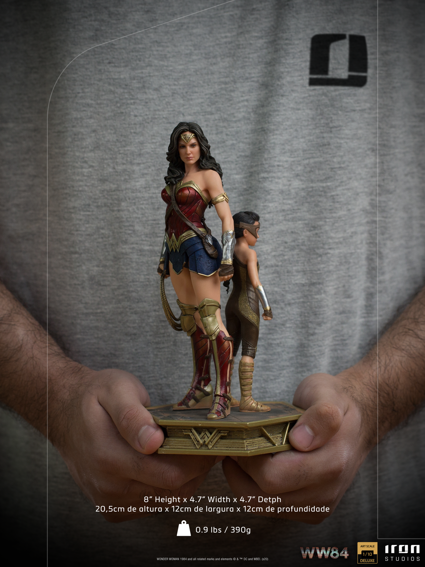 Iron Studios: Wonder Woman WW84 Deluxe 1/10 Art Scale | Coleccionables DC