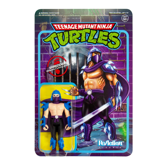 Super7 ReAction TMNT Shredder Destructor Figura Coleccionable Retro