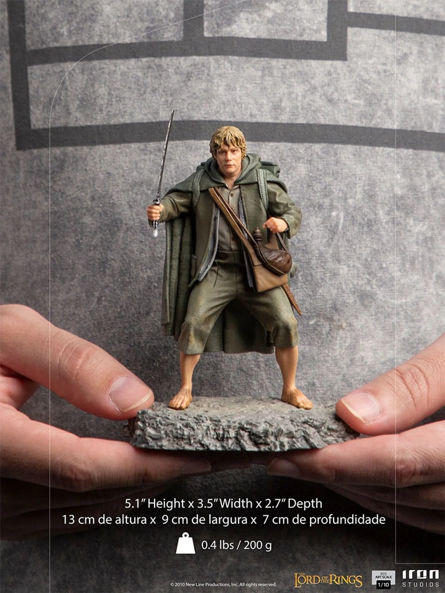 Iron Studios Iron Studios: Samwise Gamgee BDS Art Scale 1/10 LO - Imagen 9