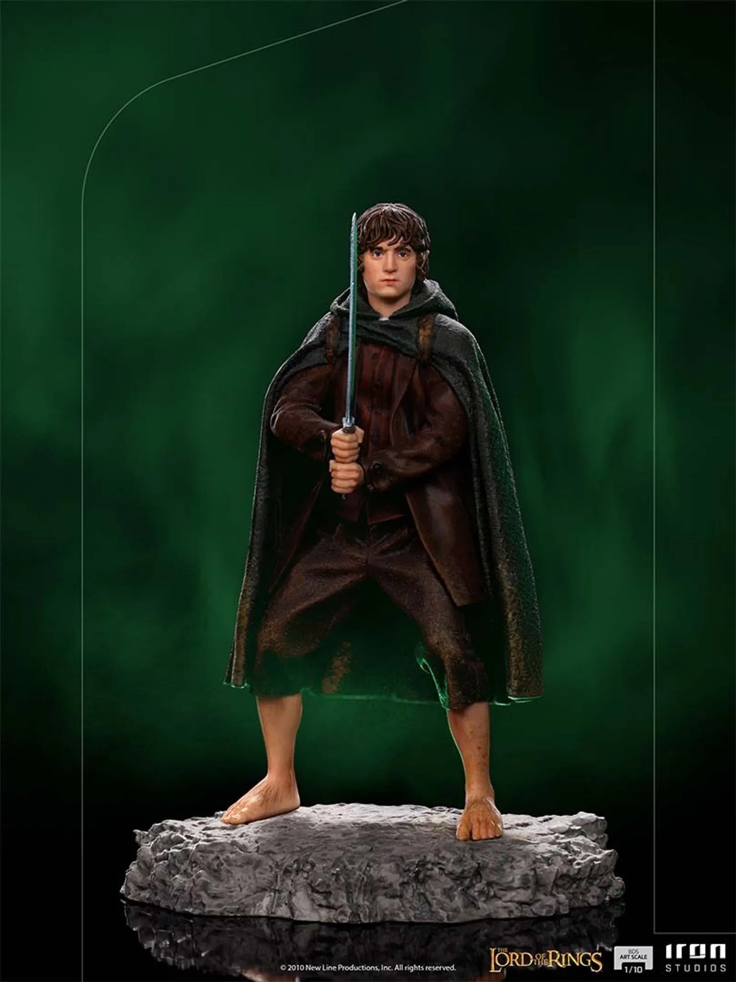 Iron Studios Frodo Bolsón BDS Art Scale 1/10: El Señor Anillos  - Imagen 4