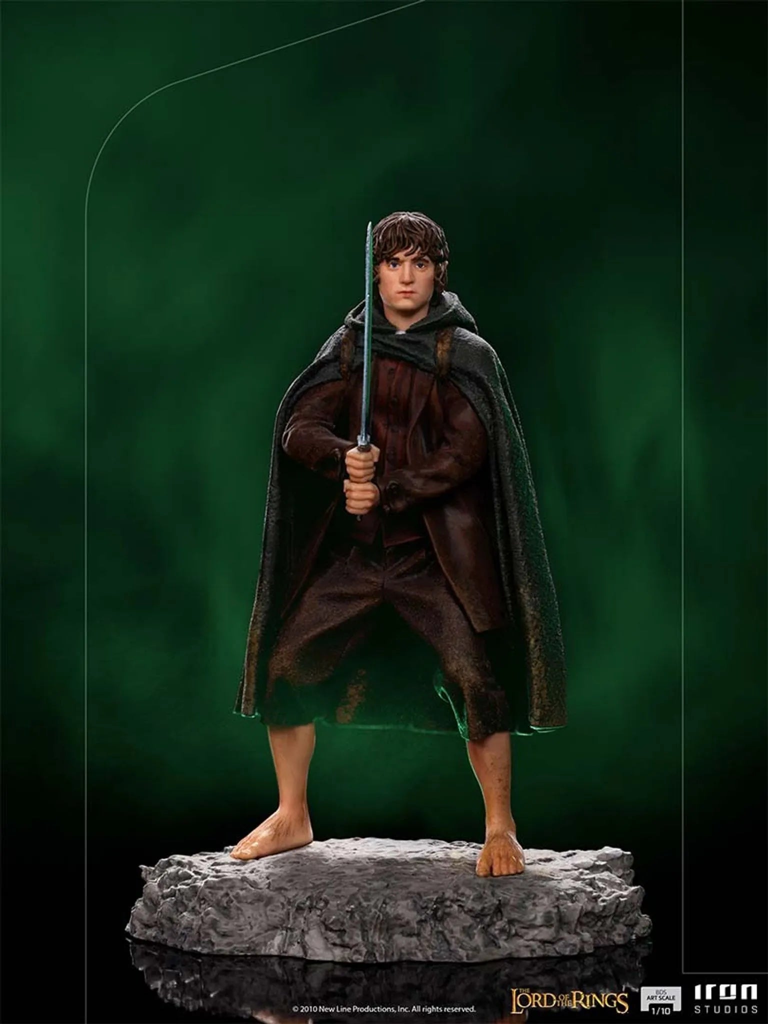 Iron Studios Frodo Bolsón BDS Art Scale 1/10: El Señor Anillos  - Imagen 4