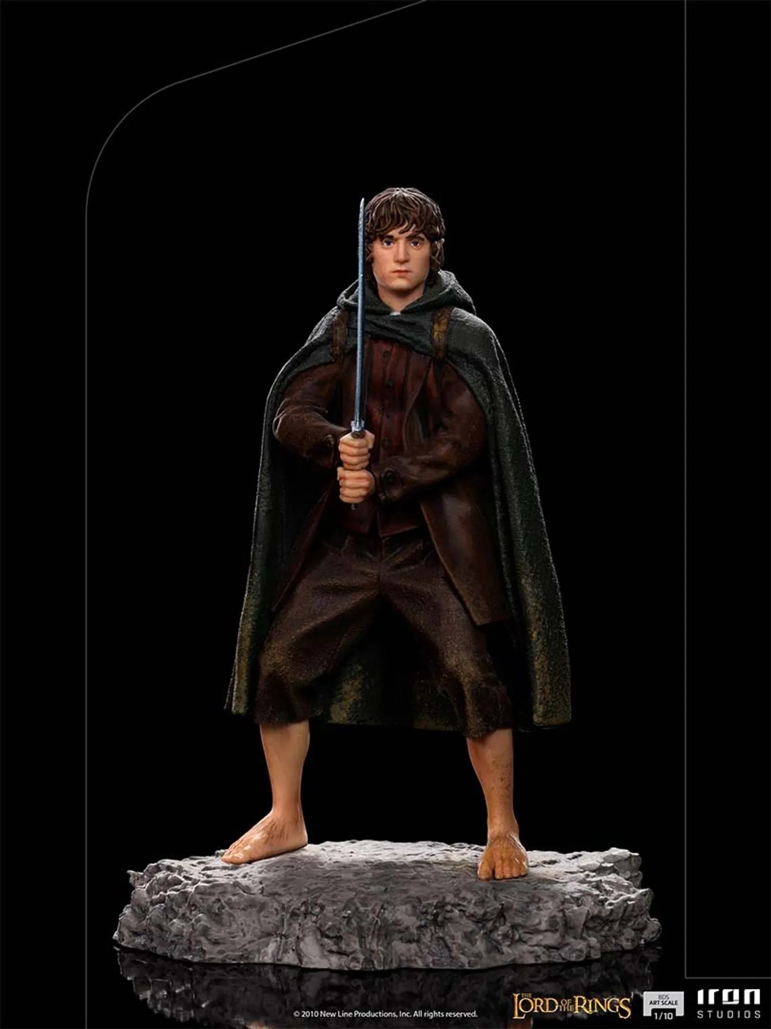 Iron Studios Frodo Bolsón BDS Art Scale 1/10: El Señor Anillos  - Imagen 5
