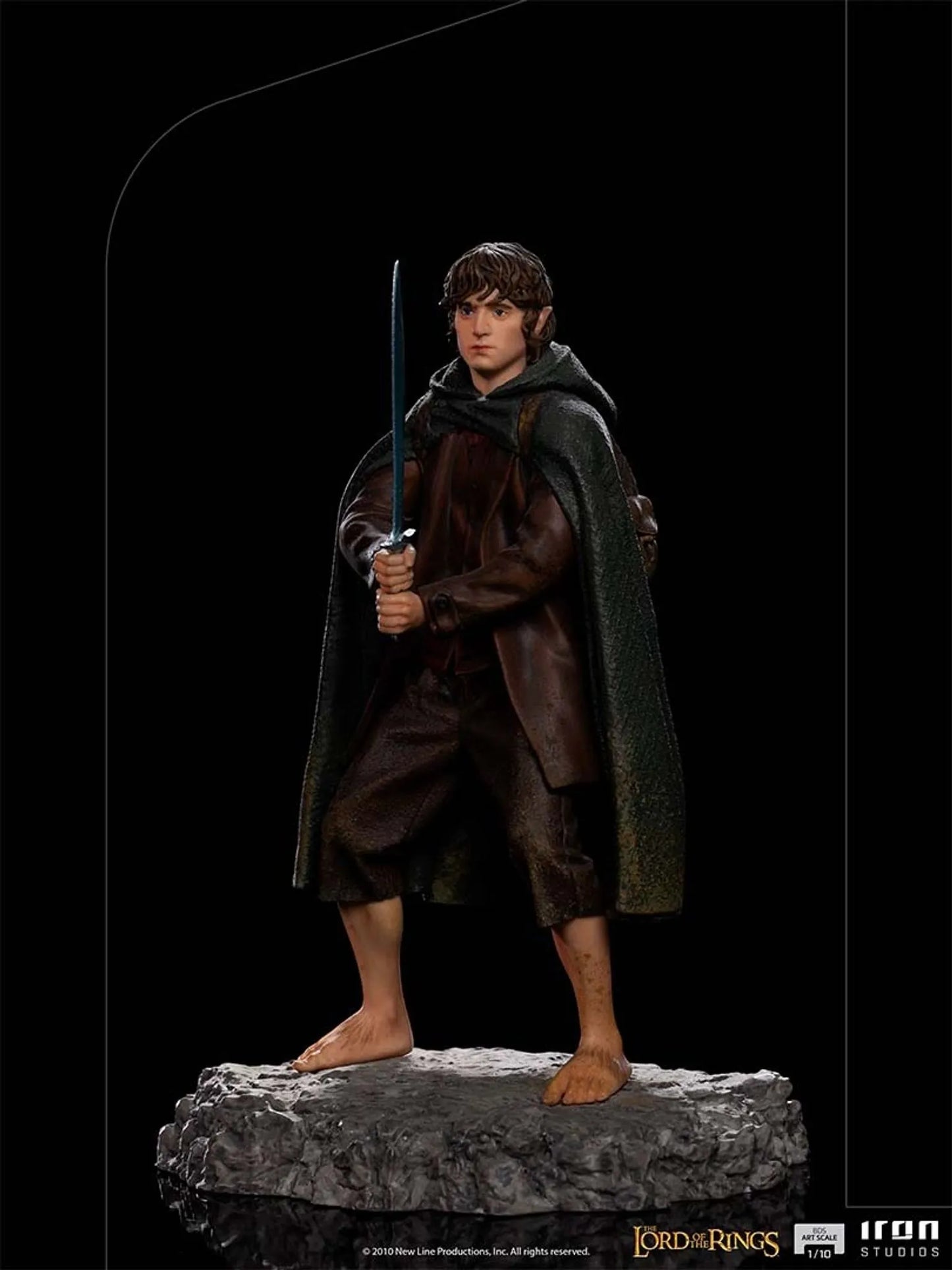 Iron Studios Frodo Bolsón BDS Art Scale 1/10: El Señor Anillos  - Imagen 6