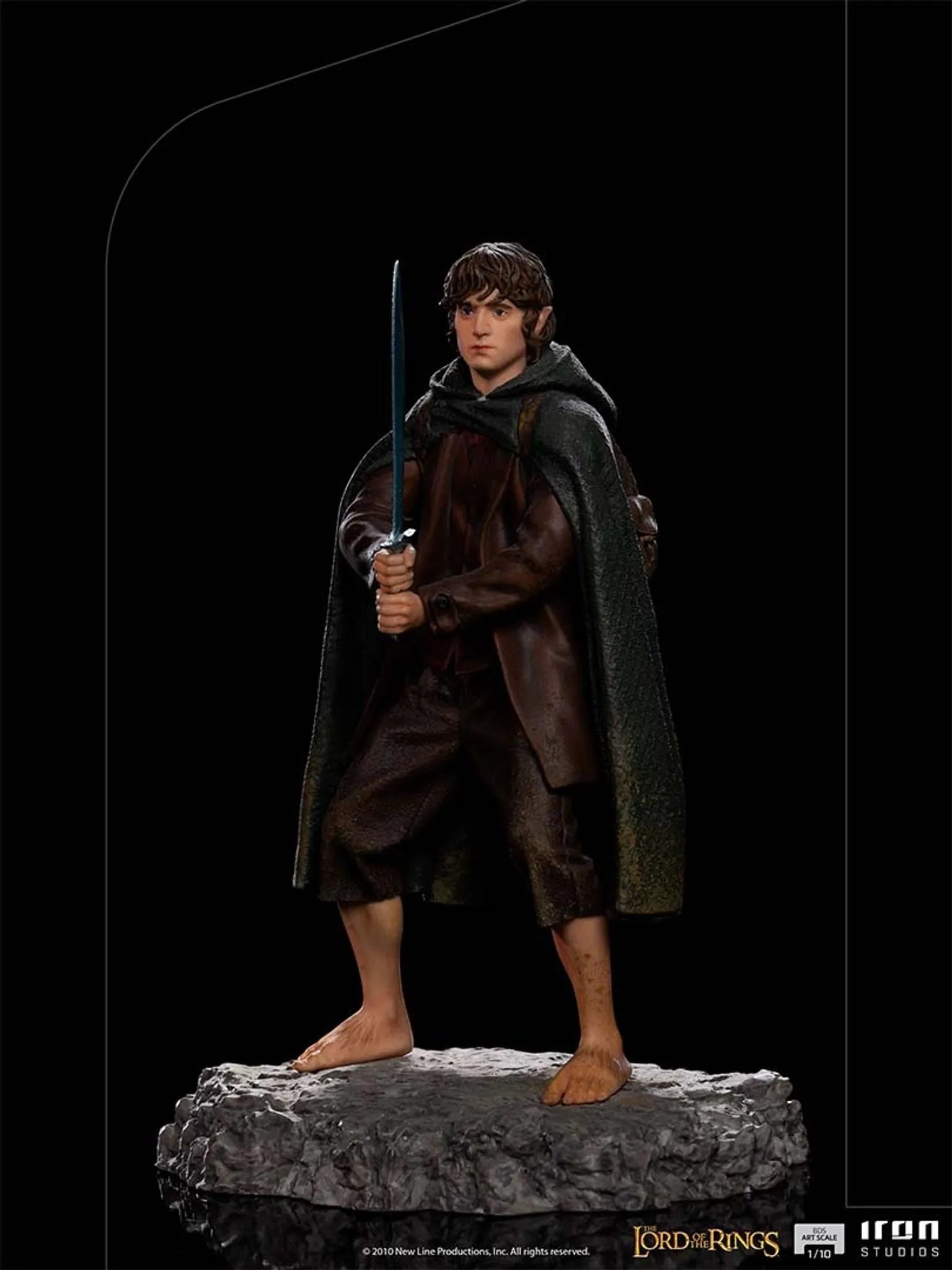 Iron Studios Frodo Bolsón BDS Art Scale 1/10: El Señor Anillos  - Imagen 6