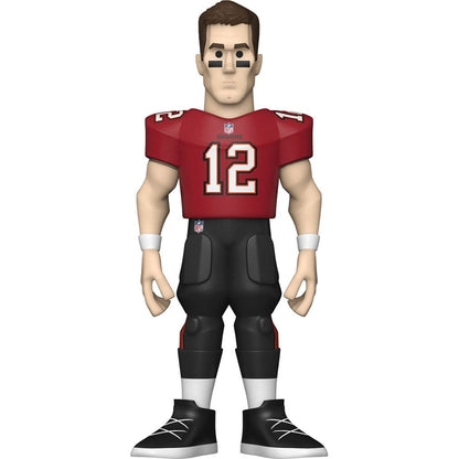 Funko Vinyl Gold NFL: Tom Brady Buccaneers Uniforme Local 5 Pulgadas