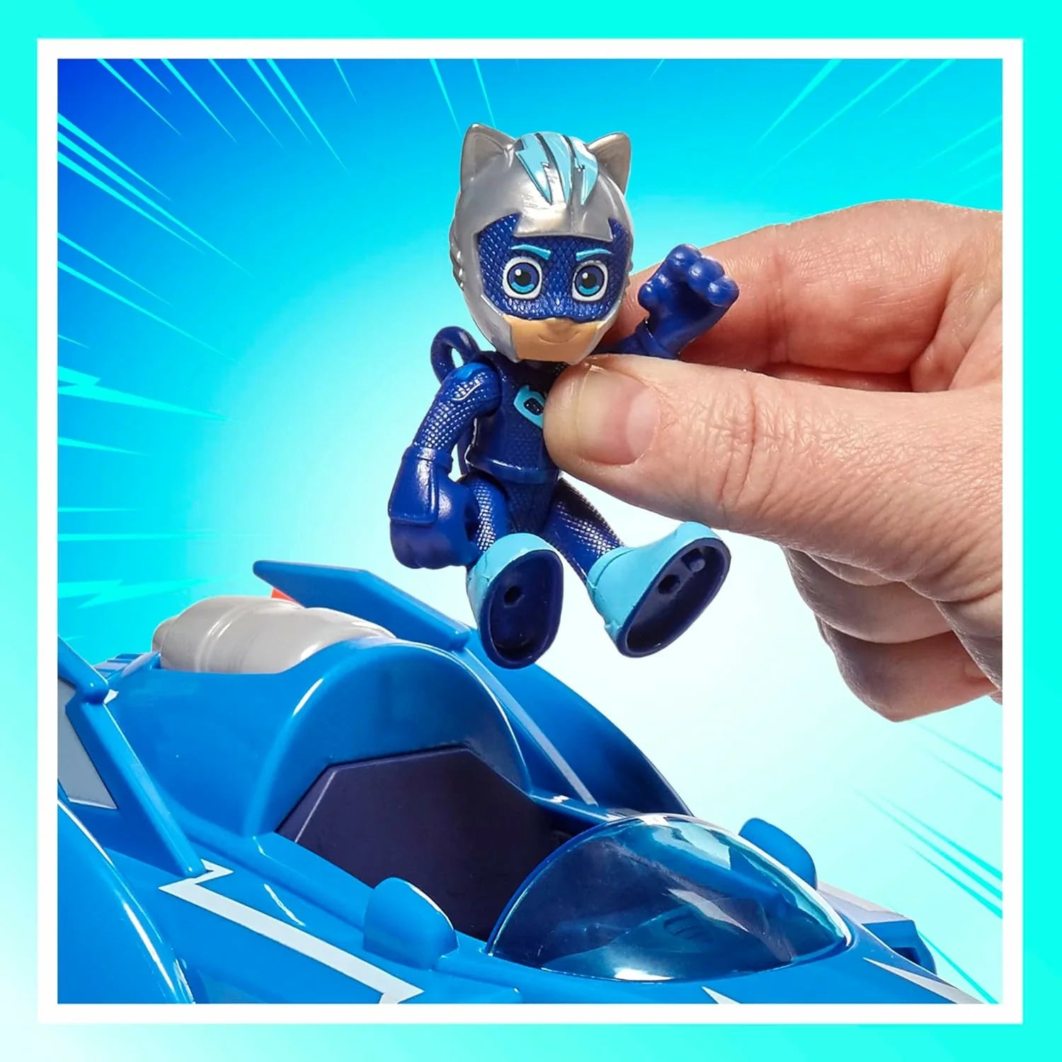 Pj Masks Pj Masks: Super Gato Móvil con Luces y Sonido - ¡A - Vista 2