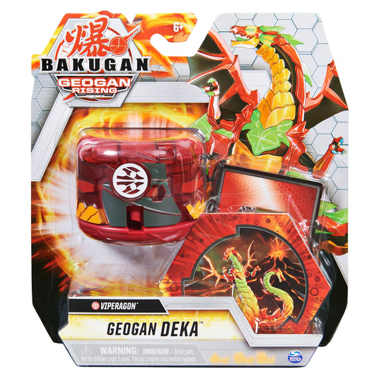 Bakugan Bakugan Geogan Rising Deka: Viperagon Rojo - Figur - Imagen 1