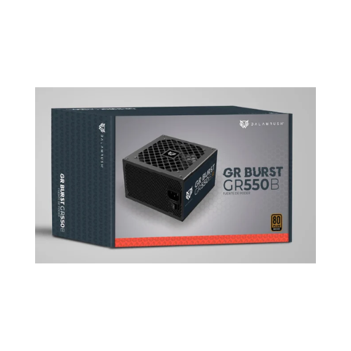 Fuente de poder Balam Rush GR Burst GR550B, 550W, 80 Plus Bronze, ATX.
