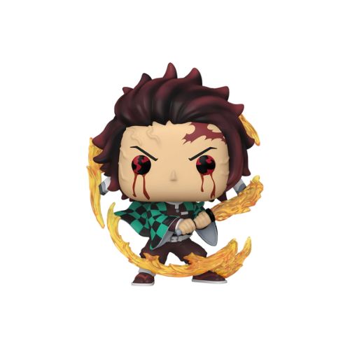 Funko Pop Tanjiro respiración solar Demon Slayer figura coleccionable.