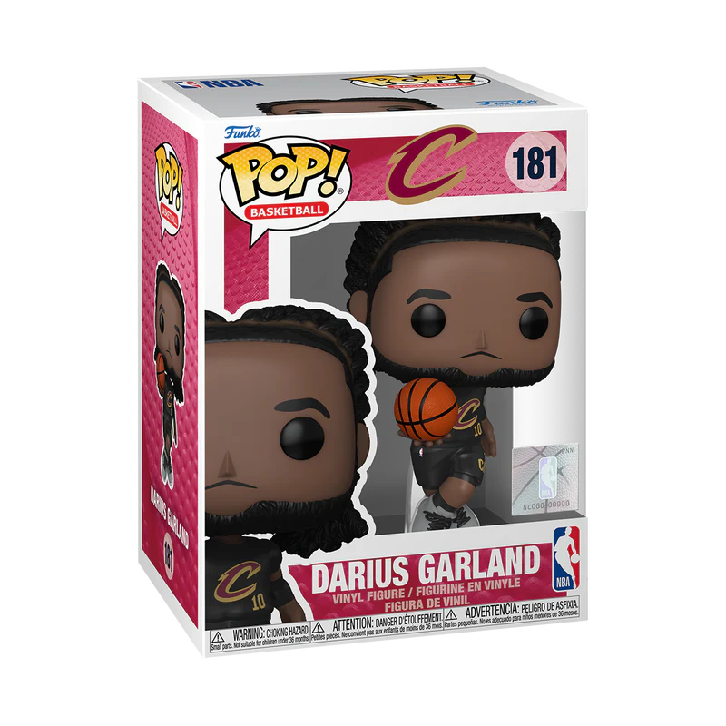 Funko Pop Darius Garland Cleveland Cavaliers - Figura coleccionable NBA Caja