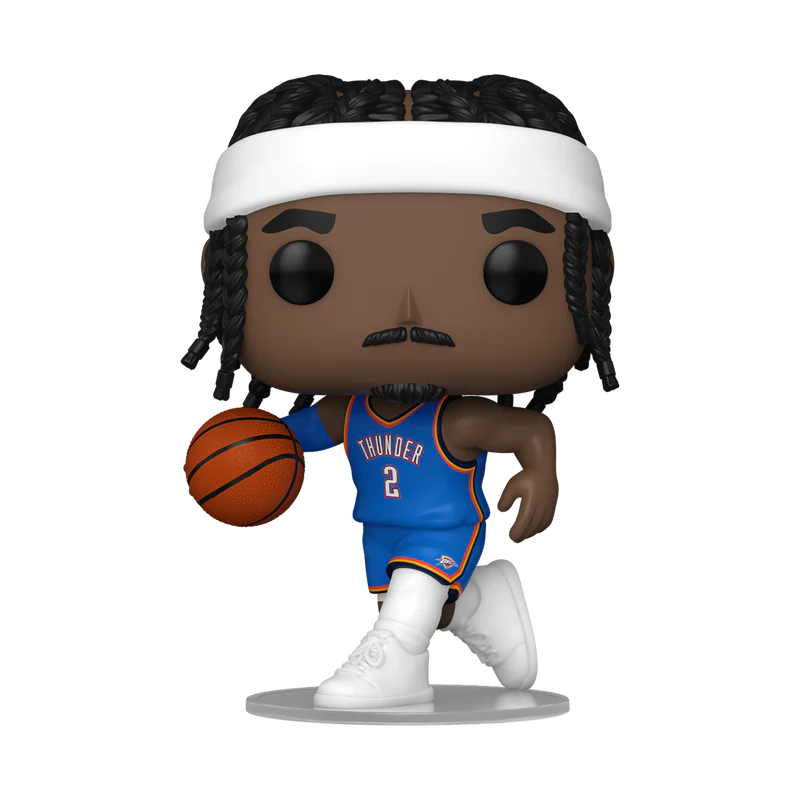 Figura Funko Pop de Shai Gilgeous-Alexander, estrella de los Thunder NBA.