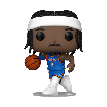 Figura Funko Pop de Shai Gilgeous-Alexander, estrella de los Thunder NBA.