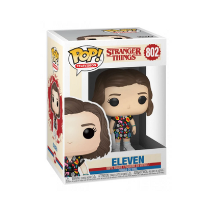 Funko Pop TV de Stranger Things, Eleven con atuendo del centro comercial.