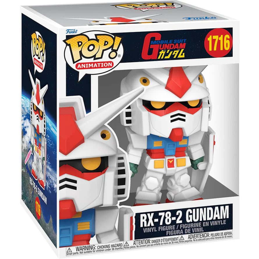 Figura Funko Pop Gundam RX-78-2, 6 pulgadas, colección Mobile Suit Gundam. Caja.