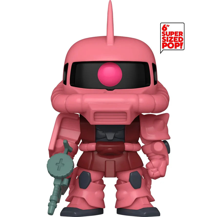 Figura Funko Pop Char's Zaku II MS-06S, 6 pulgadas, colección Gundam.