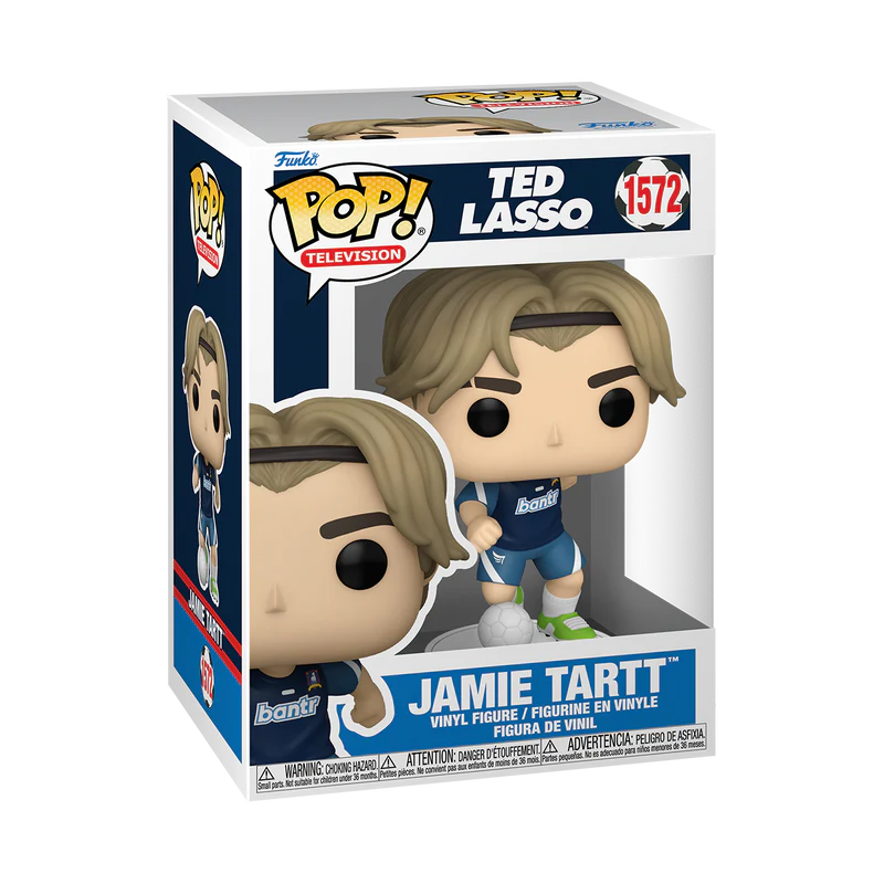 Funko Pop Jamie Tartt Ted Lasso - Figura de vinilo coleccionable caja.
