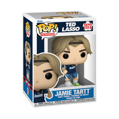 Funko Pop Jamie Tartt Ted Lasso - Figura de vinilo coleccionable caja.