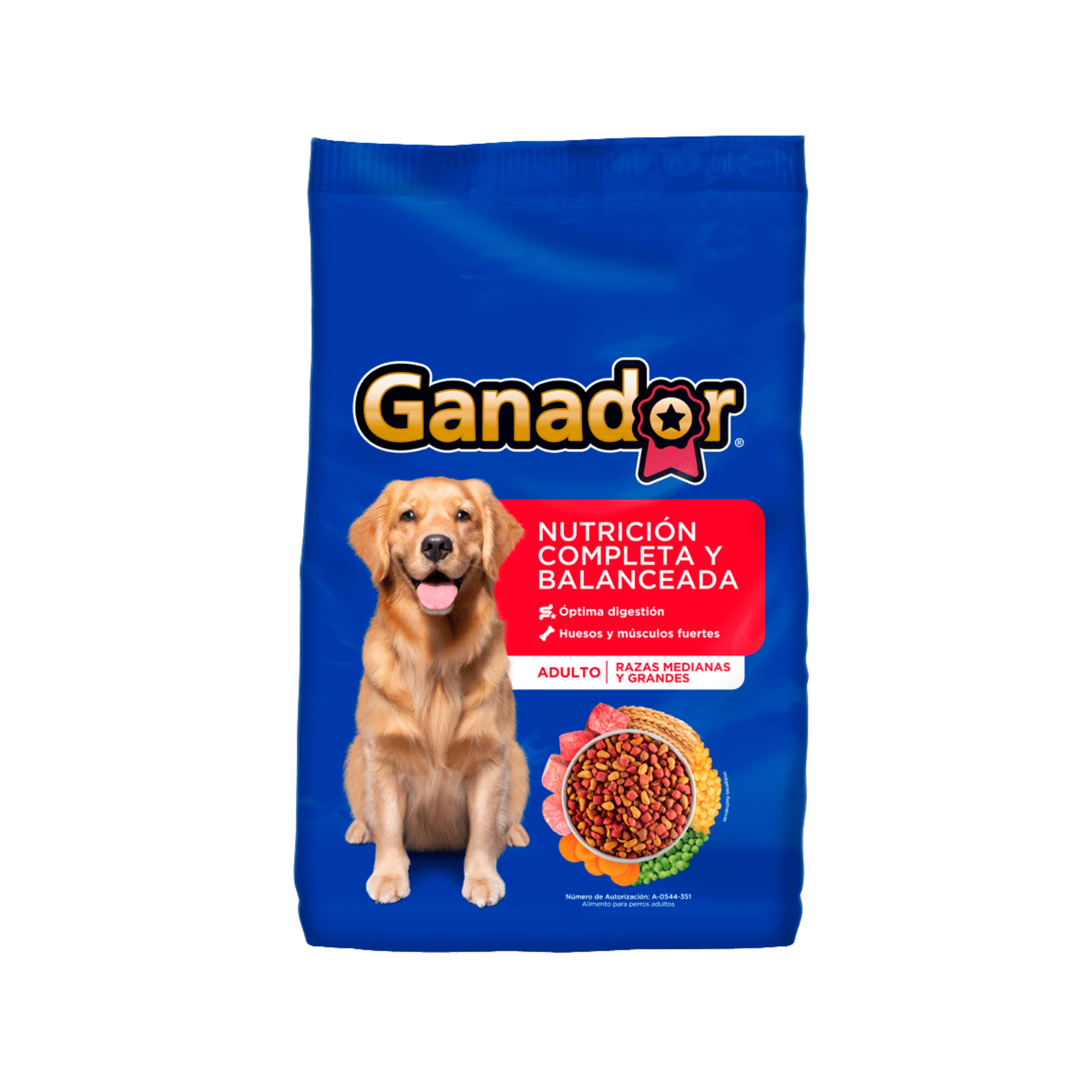 Alimento Ganador Adulto 15 KG para Perros | Pipawi