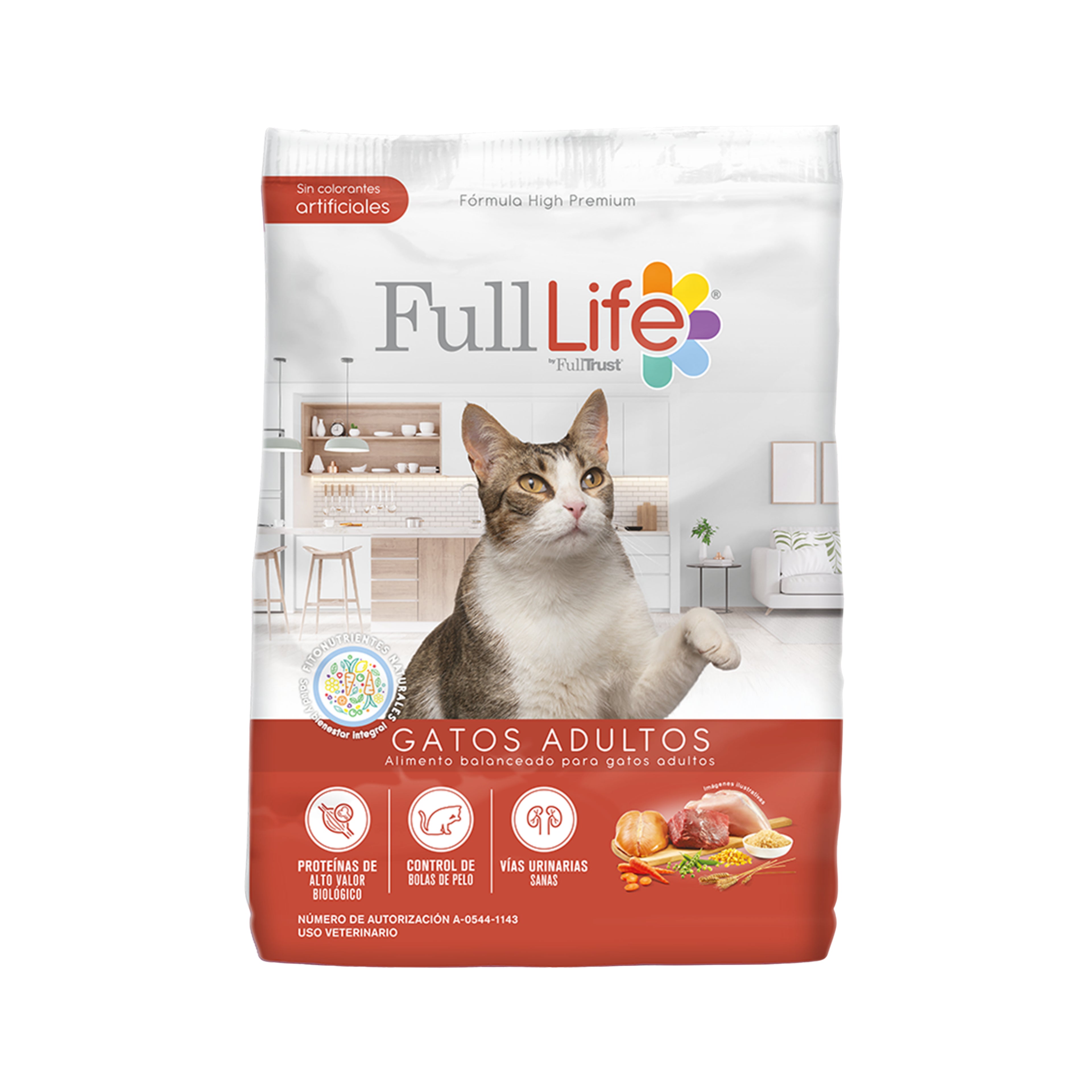 Alimento Gatos Adulto Fulllife By Fulltrust | Pack Ahorro 10 x 1.3 KG