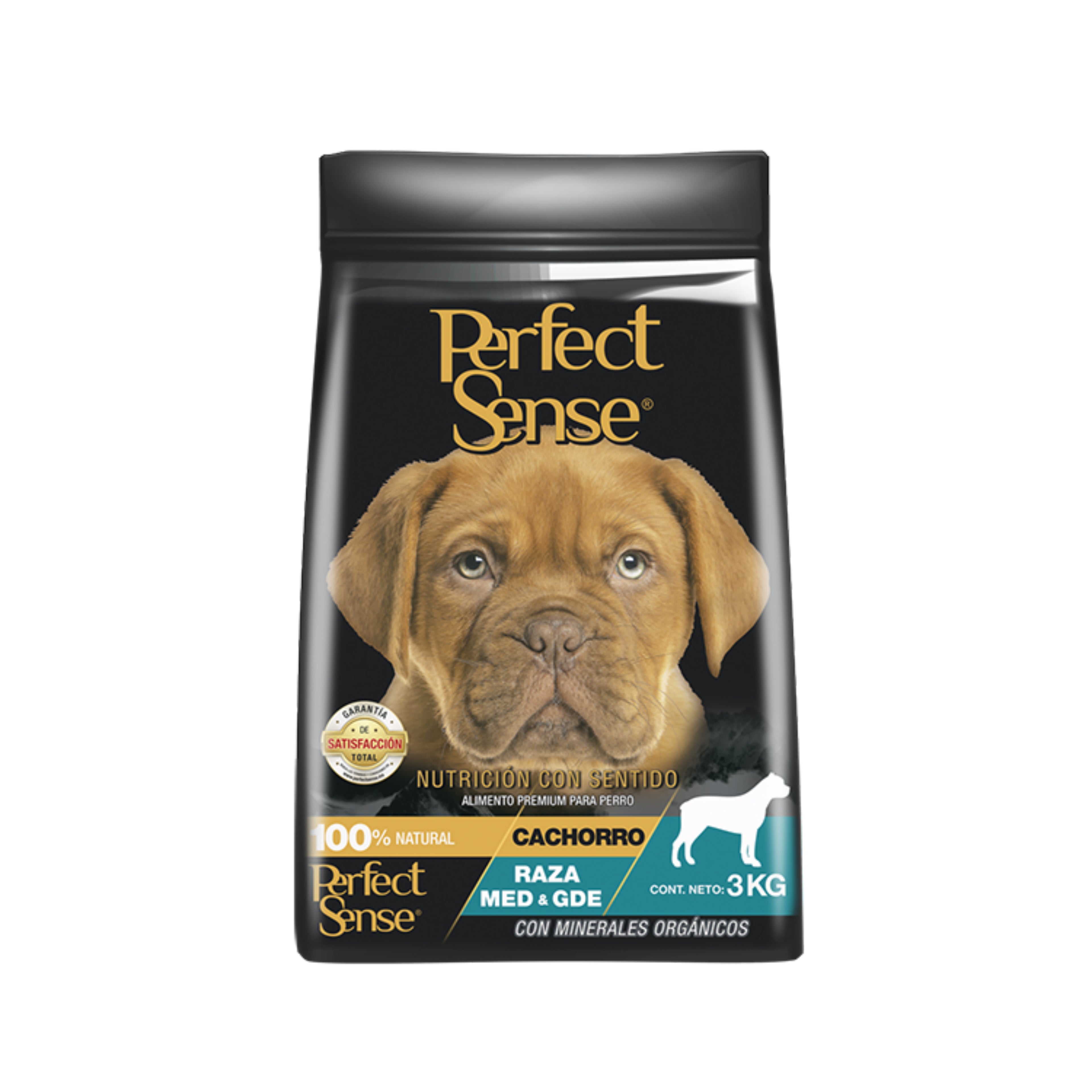 Perfect Sense: Nutrición Premium para Cachorros Medianos y Grandes 3 kg