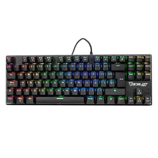 Teclado Alambrico Tipo Mecanico OK-TKL2