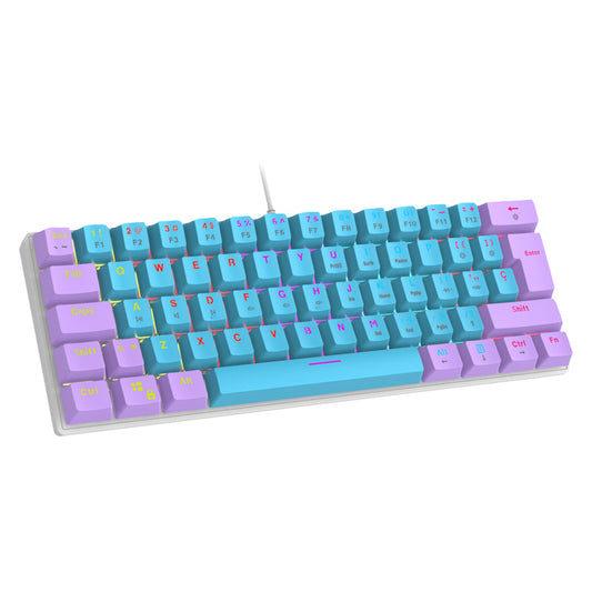 Teclado Mecanico 60 Ocelot Creators CANDY BLUE 60-OC
