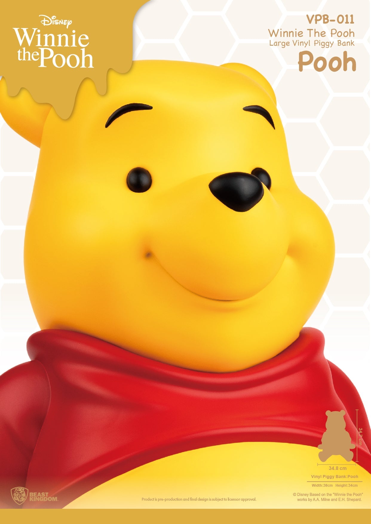 Coleccionables - Winnie The Pooh de Beast Kingdom, pieza de colección oficial Disney