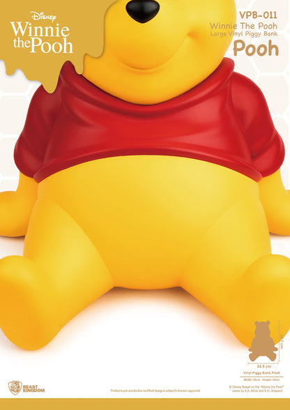 Coleccionables Beast Kingdom Winnie Pooh Alcancía Grande Vinil Di - Imagen 6