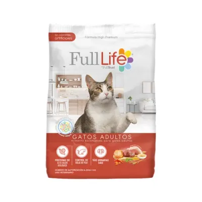 Alimento para Gatos Adulto Fulllife 10 x 1.3 KG Adm MX015154
