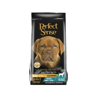 PERFECT SENSE CACHORRO RAZA MED & GDE 15 KG